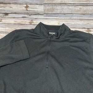 Rhone 1/4 Zip Pullover Mens XL Black Long Sleeve Performance Activewear Top